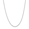 Thumbnail Image 0 of Solid Wheat Chain Necklace 14K White Gold 30" Length 1.85mm
