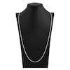 Thumbnail Image 3 of Solid Wheat Chain Necklace 14K White Gold 30" Length 1.85mm