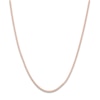 Thumbnail Image 1 of Solid Wheat Chain Necklace 14K Rose Gold 24&quot; Length 1.25mm