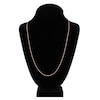 Thumbnail Image 4 of Solid Wheat Chain Necklace 14K Rose Gold 24&quot; Length 1.25mm