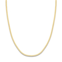 Hollow Box Chain 14K Yellow Gold 30&quot; Length 2.8mm