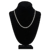 Thumbnail Image 4 of 20&quot; Textured Solid Rope Chain 14K White Gold Appx. 2.3mm