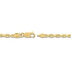 Thumbnail Image 2 of 20" Textured Solid Rope Chain 14K Yellow Gold Appx. 2.7mm