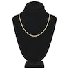 Thumbnail Image 3 of 20" Textured Solid Rope Chain 14K Yellow Gold Appx. 2.7mm
