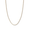 Thumbnail Image 1 of 20&quot; Textured Solid Rope Chain 14K Yellow Gold Appx. 3mm