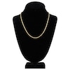 Thumbnail Image 4 of 20&quot; Textured Solid Rope Chain 14K Yellow Gold Appx. 3mm