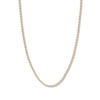 Thumbnail Image 1 of 24&quot; Textured Solid Rope Chain 14K Yellow Gold Appx. 3mm