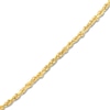 Thumbnail Image 2 of 24&quot; Textured Solid Rope Chain 14K Yellow Gold Appx. 3mm