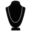 Thumbnail Image 4 of 24&quot; Textured Solid Rope Chain 14K Yellow Gold Appx. 3mm