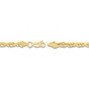 Thumbnail Image 3 of 20&quot; Textured Solid Rope Chain 14K Yellow Gold Appx. 4.4mm