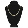 Thumbnail Image 4 of 20&quot; Textured Solid Rope Chain 14K Yellow Gold Appx. 4.4mm