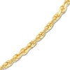 Thumbnail Image 2 of 22&quot; Textured Solid Rope Chain 14K Yellow Gold Appx. 4.4mm