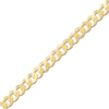 Thumbnail Image 2 of 24&quot; Solid Curb Chain 14K Yellow Gold Appx. 4.95mm