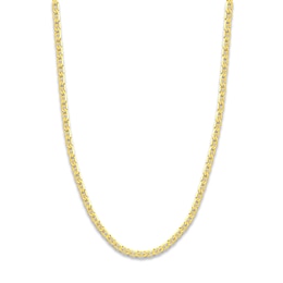 22&quot; Solid Mariner Chain 14K Yellow Gold Appx. 4.4mm