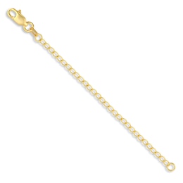 3&quot; Extender Solid Cable Chain 14K Yellow Gold Appx. 1.8mm