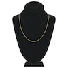 Thumbnail Image 4 of Adjustable 22&quot; Solid Cable Chain 14K Yellow Gold Appx. 0.9mm