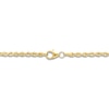 Thumbnail Image 1 of Hollow Rope Necklace 14K Yellow Gold 30 Length 2.4mm