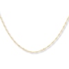 Thumbnail Image 1 of Solid Singapore Chain Necklace 10K Yellow Gold 30 Length 1.35mm