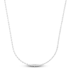 Thumbnail Image 1 of Hollow Rope Necklace 14K White Gold 20 Length 1.75mm