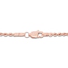 Thumbnail Image 2 of Hollow Rope Necklace 14K Rose Gold 18 Length 1.75mm