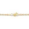 Thumbnail Image 1 of Hollow Rope Necklace 14K Yellow Gold 16 Length 2mm