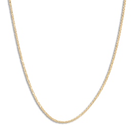 Solid Rope Necklace 10K Yellow Gold 18 Length 1.6mm