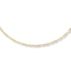 Thumbnail Image 1 of Solid Singapore Necklace 10K Yellow Gold 20 Length 1.15mm