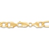 Thumbnail Image 1 of Semi-Solid Figaro Necklace 10K Yellow Gold 22 Length 7.5mm