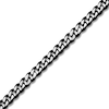 Thumbnail Image 1 of Solid Curb Chain Necklace Two-Tone Stainless Steel 24"