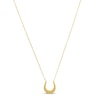 Thumbnail Image 1 of Horseshoe Necklace 14K Yellow Gold 18&quot;