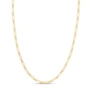 Thumbnail Image 0 of Hollow Oval Link Necklace 14K Yellow Gold 3.9mm 20"