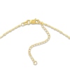 Thumbnail Image 3 of Cross Necklace 14K Yellow Gold 18&quot;