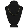 Thumbnail Image 4 of Solid Lumacina Chain Necklace 14K Yellow Gold 1.05mm 20&quot;