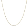 Thumbnail Image 0 of Solid Beaded Chain Necklace 14K Yellow Gold 0.9mm 18"