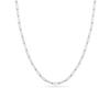 Thumbnail Image 0 of Solid Paperclip Chain Necklace 14K White Gold 20" 3.90mm