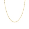 Thumbnail Image 0 of Solid Paperclip Chain Necklace 14K Yellow Gold 20" 3.9mm