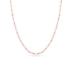 Thumbnail Image 0 of Solid Paperclip Chain Necklace 14K Rose Gold 24" 3.9mm