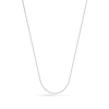 Thumbnail Image 0 of Women's Solid Cable Chain Necklace 18K White Gold 18" 1.05mm
