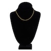 Thumbnail Image 3 of Solid Round Wheat Chain Necklace 18K Yellow Gold 16" 1.05mm