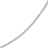 Thumbnail Image 1 of Solid Round Wheat Chain Necklace 18K White Gold 16" 1.05mm