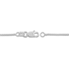 Thumbnail Image 2 of Solid Round Wheat Chain Necklace 18K White Gold 16" 1.05mm