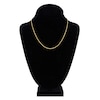 Thumbnail Image 4 of Women's Solid Round Wheat Chain Necklace 18K Yellow Gold 18&quot; 1.65mm