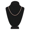 Thumbnail Image 3 of Solid Paperclip Chain Necklace 14K Rose Gold 20" 4mm