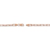 Thumbnail Image 3 of Solid Paperclip Chain Necklace 14K Rose Gold 24&quot; 3.7mm