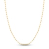 Thumbnail Image 1 of Paper Clip Chain Necklace 14K Yellow Gold 20&quot;