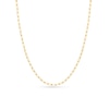 Thumbnail Image 0 of Solid Paperclip Chain Necklace 14K Yellow Gold 30" 4mm