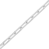 Thumbnail Image 1 of Solid Paperclip Chain Necklace 14K White Gold 16" 3.1mm