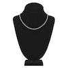 Thumbnail Image 3 of Solid Paperclip Chain Necklace 14K White Gold 18" 3.1mm