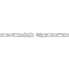 Thumbnail Image 2 of Solid Paperclip Chain Necklace 14K White Gold 20" 3.1mm