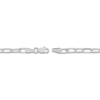 Thumbnail Image 2 of Solid Paperclip Chain Necklace 14K White Gold 24" 3.1mm